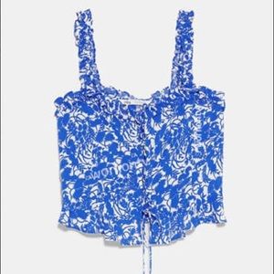 Zara Floral Tank